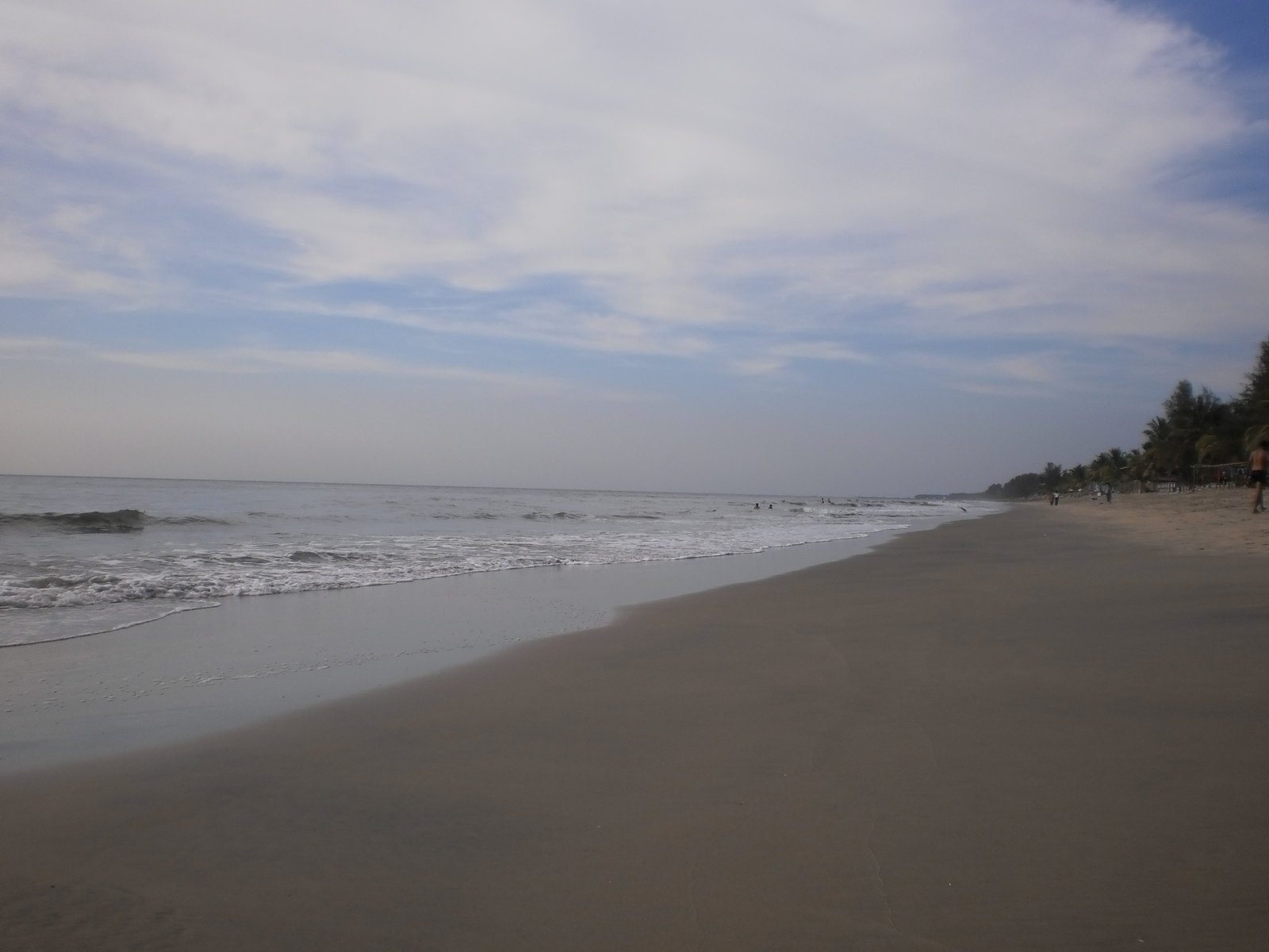 plage de Cherai au Kerala, étape du jour 7