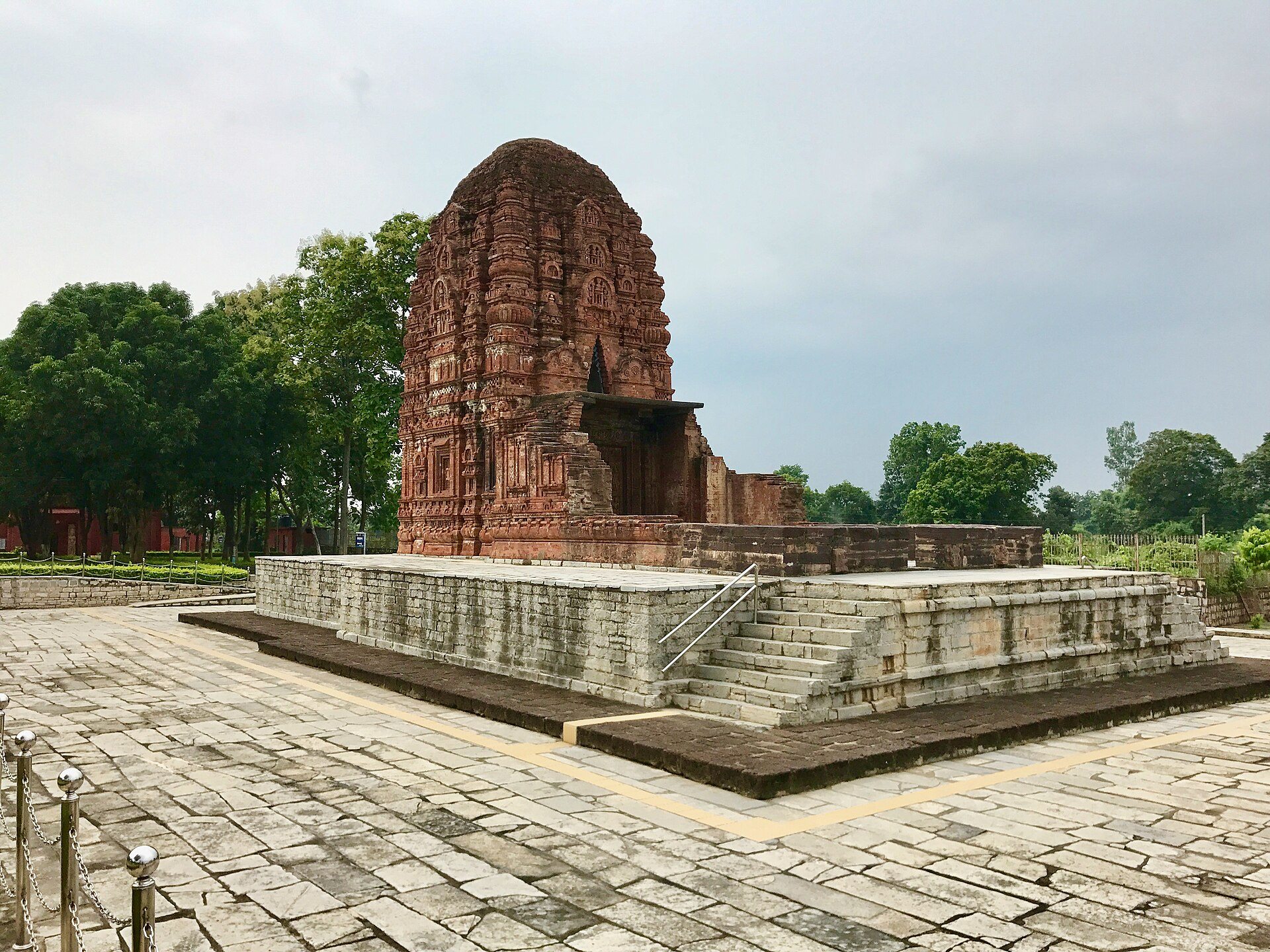 temple de Lakshmana à Sirpur, étape du jour 8